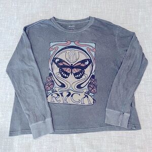 RVCA Monarch Long Sleeve Tee